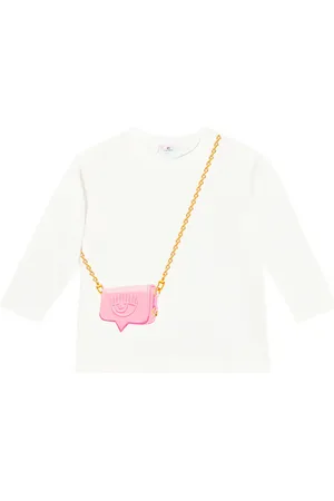 MONNALISA X Chiara Ferragni - Top in jersey di cotone con stampa