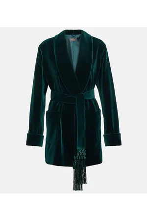 Loro Piana Blazer Raniya in velluto di cotone