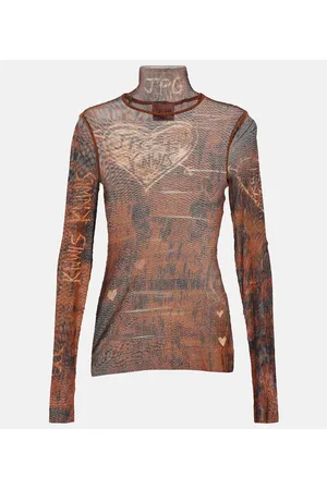Jean Paul Gaultier X KNWLS - Top in mesh
