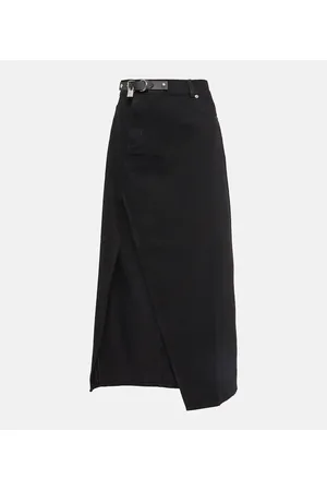 J.W.Anderson Gonna lunga asimmetrica di jeans