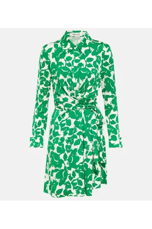 Diane von Furstenberg Miniabito a portafoglio Didi con stampa