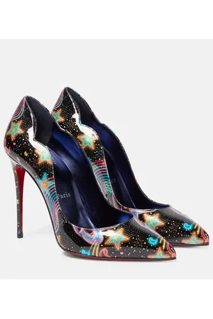 Christian Louboutin Pumps Hot Chick in pelle con stampa