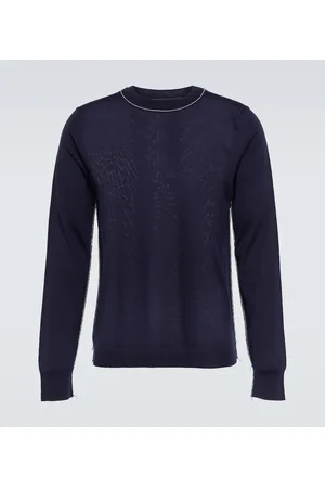Maison Margiela Pullover Work in Progress in lana con impunture