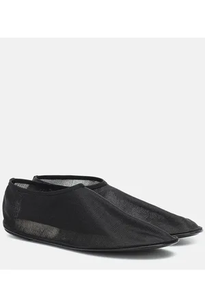 The Row Ballerine Sock in mesh