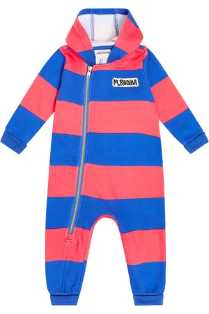 Mini Rodini Baby - Jumpsuit in cotone a righe