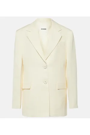 Jil Sander Blazer oversize in misto seta