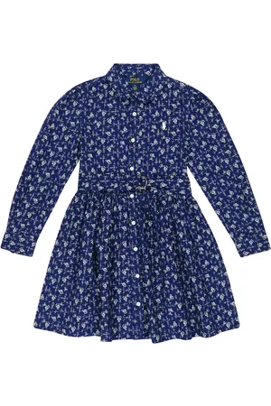 Ralph Lauren Abito chemisier in cotone con stampa
