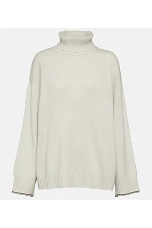 Brunello Cucinelli Dolcevita in lana, cashmere e seta