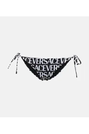 VERSACE Slip bikini con logo