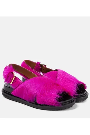Marni Sandali Fussbett in cavallino