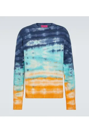 THE ELDER STATESMAN Pullover Sonar in cashmere tie-dye