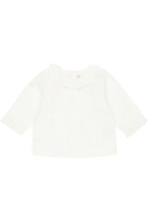 BONPOINT Baby - Blusa Gantini in twill di cotone