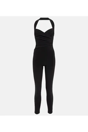 Norma Kamali Jumpsuit Cayla in velluto