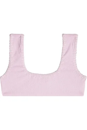 Marysia Top bikini Trulli con ricamo