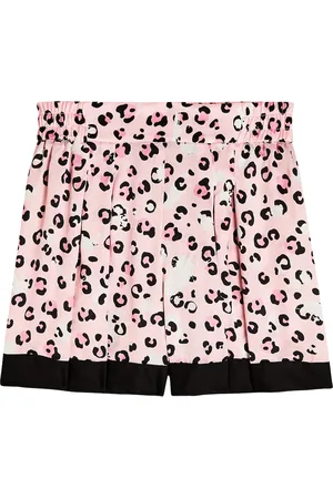 MONNALISA Shorts in crêpe con stampa