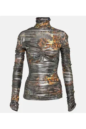 MUGLER Top con stampa