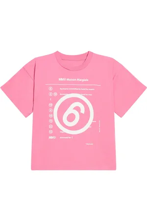 Maison Margiela T-shirt in jersey di cotone con stampa