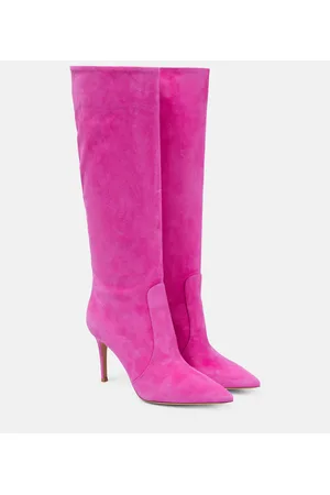 Gianvito Rossi Stivali Hansen 85 in suede