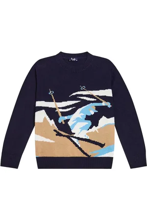 Il gufo Pullover in lana vergine