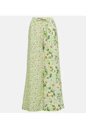 ALÉMAIS Alémais Pantaloni in lino a gamba larga