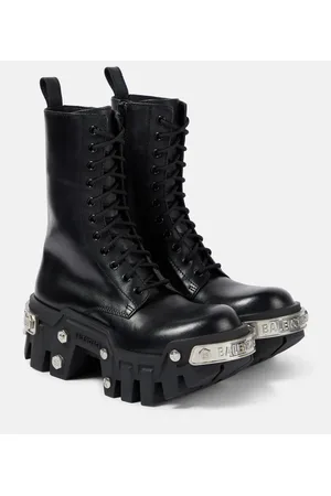 Balenciaga Stivaletti Bulldozer in pelle