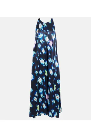 Dorothee Schumacher Abito midi in raso con stampa