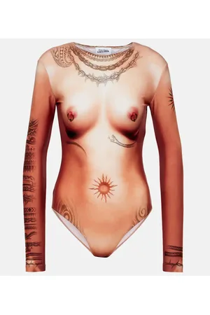 Jean Paul Gaultier Body con stampa