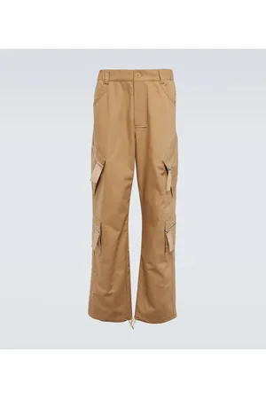 Jacquemus Pantaloni Le Cargo Marrone in cotone