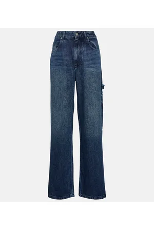 Marant Etoile Jeans cargo Bymara a vita alta