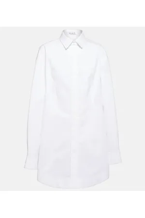 Alaïa Alaïa Camicia in popeline di cotone