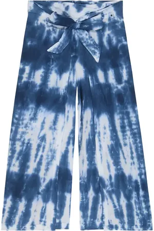 Molo Pantaloni tie-dye Aretha in cotone