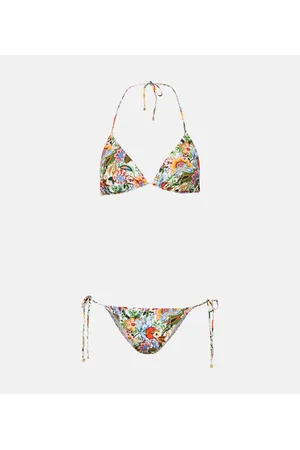 Etro Bikini a triangolo con stampa