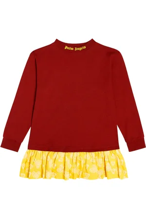 Palm Angels Abito in maglia di jersey di cotone