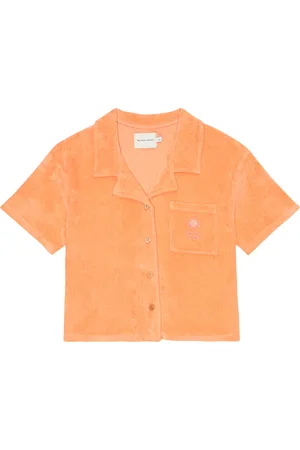 The New Society Camicia Niccolo in spugna di cotone