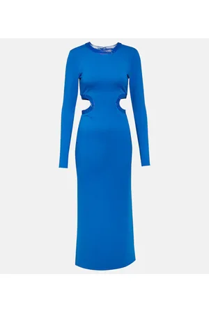 Staud Abito midi Dolce con cut-out