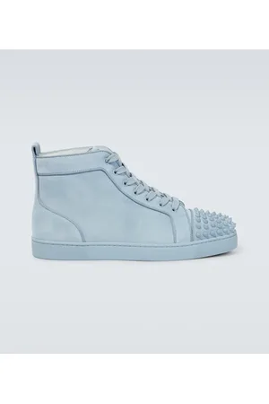 Christian Louboutin Sneakers Lou Spikes in suede