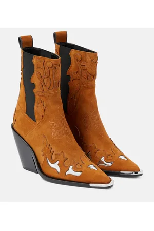 Paco rabanne Stivaletti texani in suede