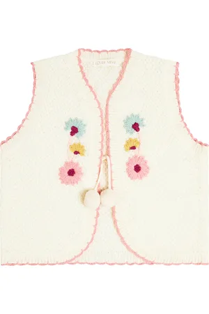 Louise Misha Gilet Sylna con ricamo