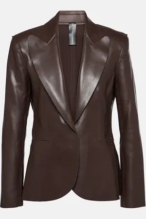 Norma Kamali Blazer in similpelle