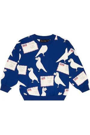 Mini Rodini Felpa in jersey di cotone con stampa