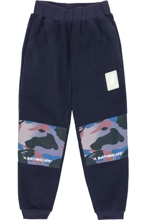 BAPE Pantaloni sportivi in pile