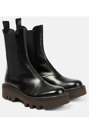 DRIES VAN NOTEN Stivaletti in pelle