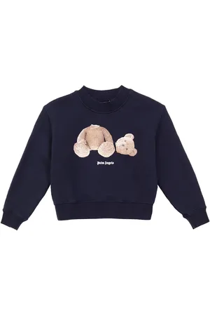 Palm Angels Felpa in cotone con stampa