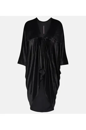 Rick Owens Top oversize Em in velluto