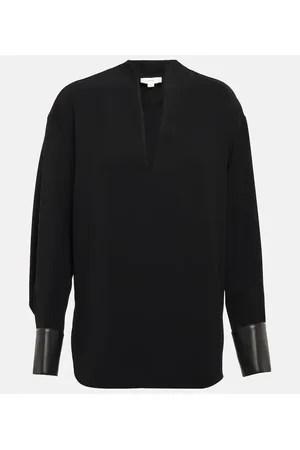Vince Blusa con similpelle