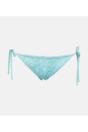 VERSACE Slip bikini a vita bassa Barocco
