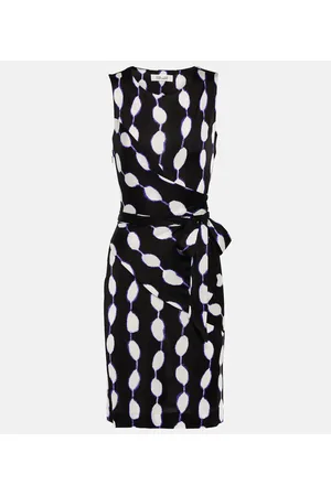 Diane von Furstenberg Miniabito Emina in jersey con stampa