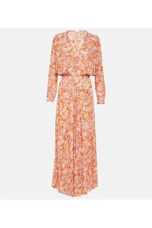 POUPETTE ST BARTH Abito midi Ilona con stampa floreale