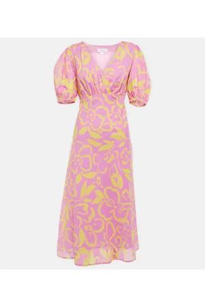 Velvet Abito midi Charlotte in cotone