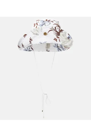 Erdem Cappello da pescatore in misto lino